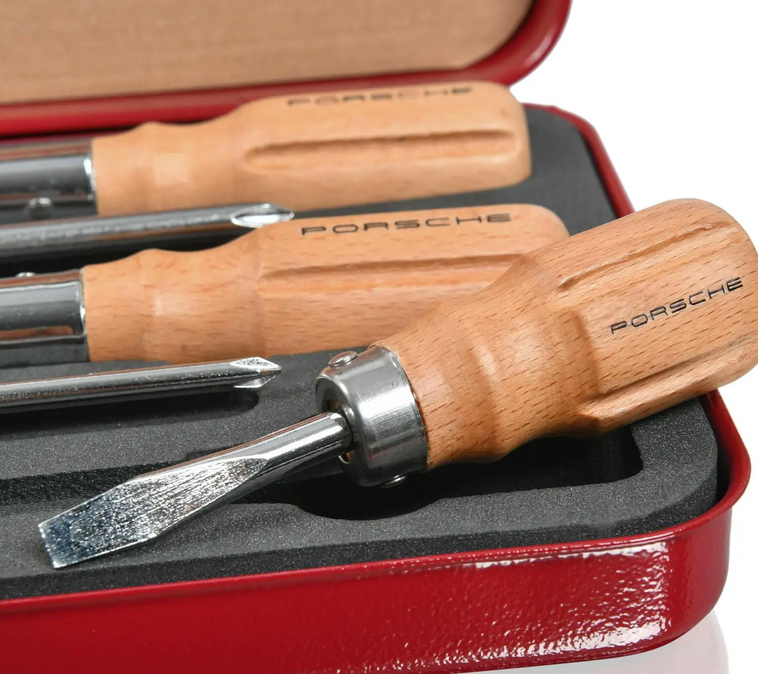 Porsche Classic five-piece wooden-handle screwdriver 3
