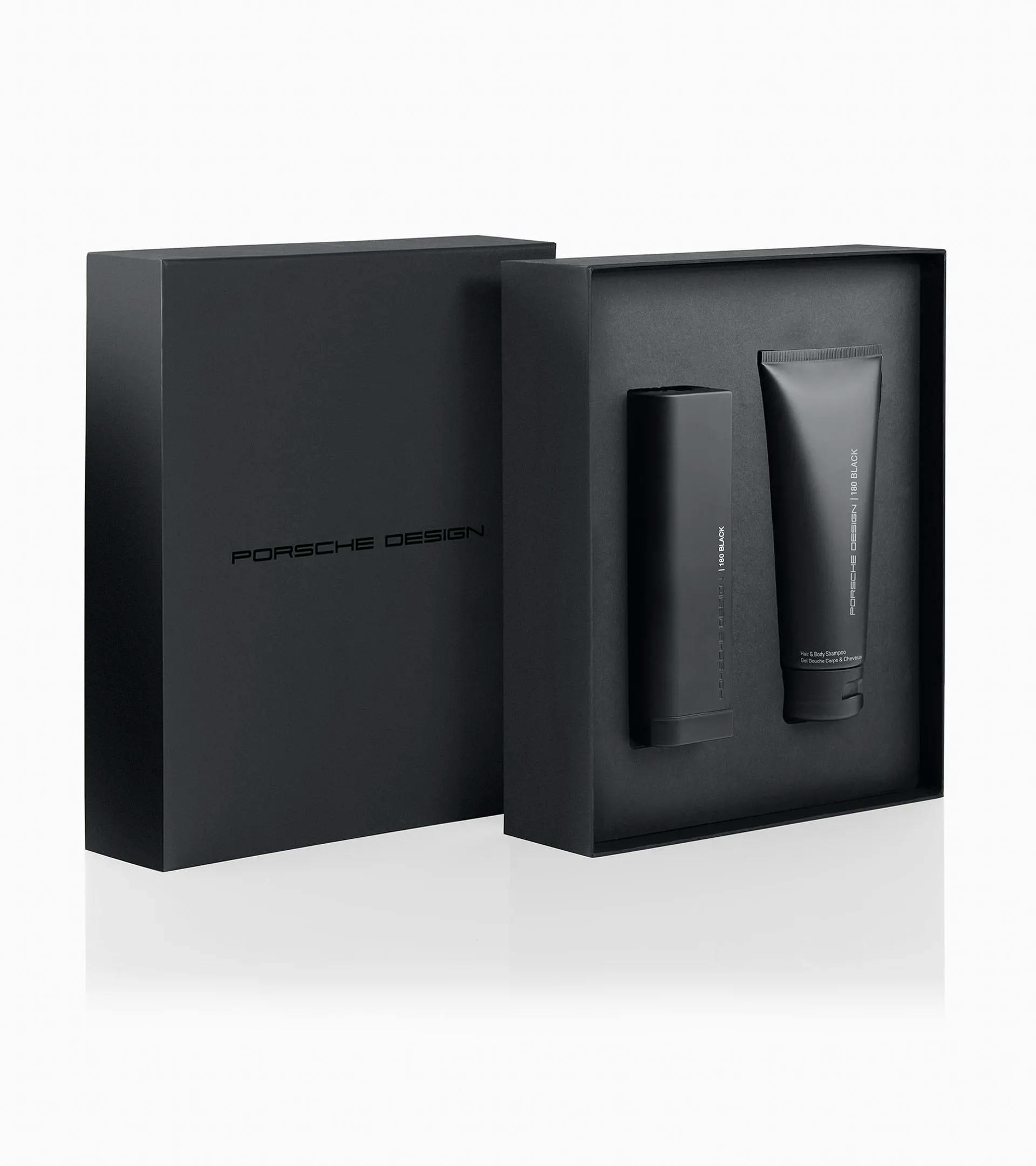 Porsche Design 180 Black Eau de Toilette & Hair & Body Shampoo 1