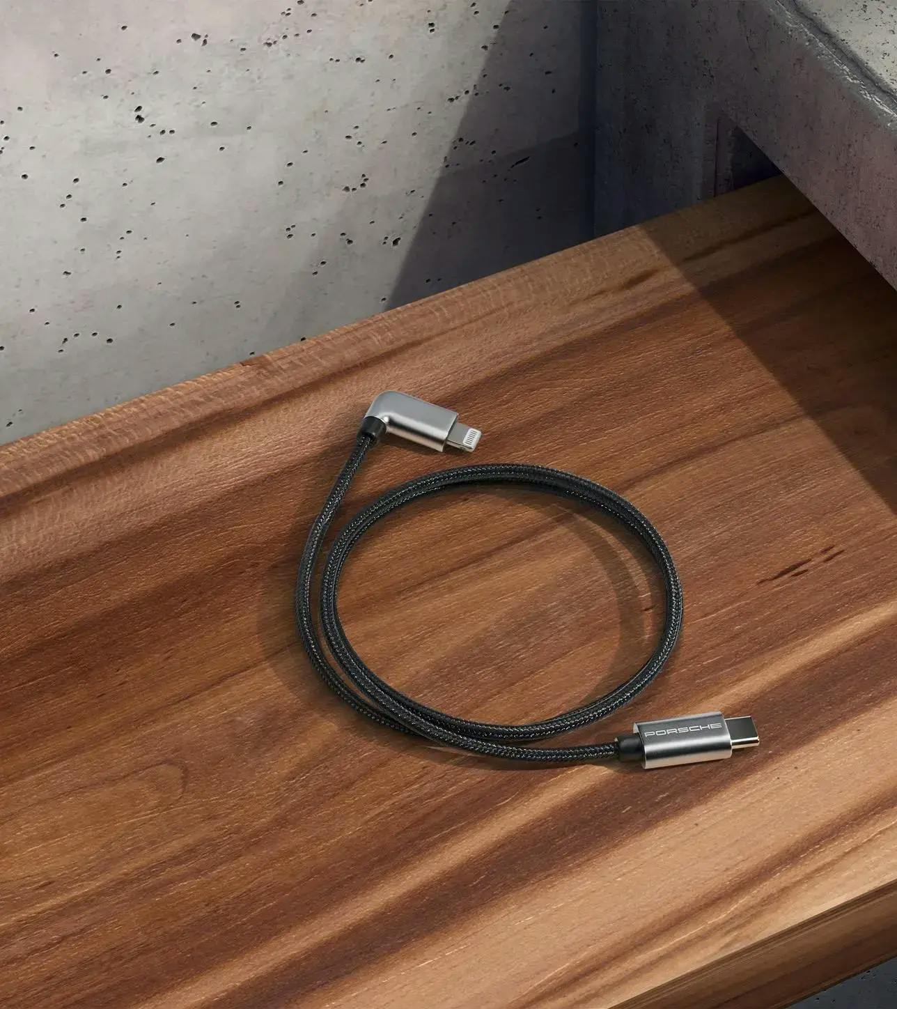 USB type C™ smartphone charging cable with Apple Lightning® connection 1