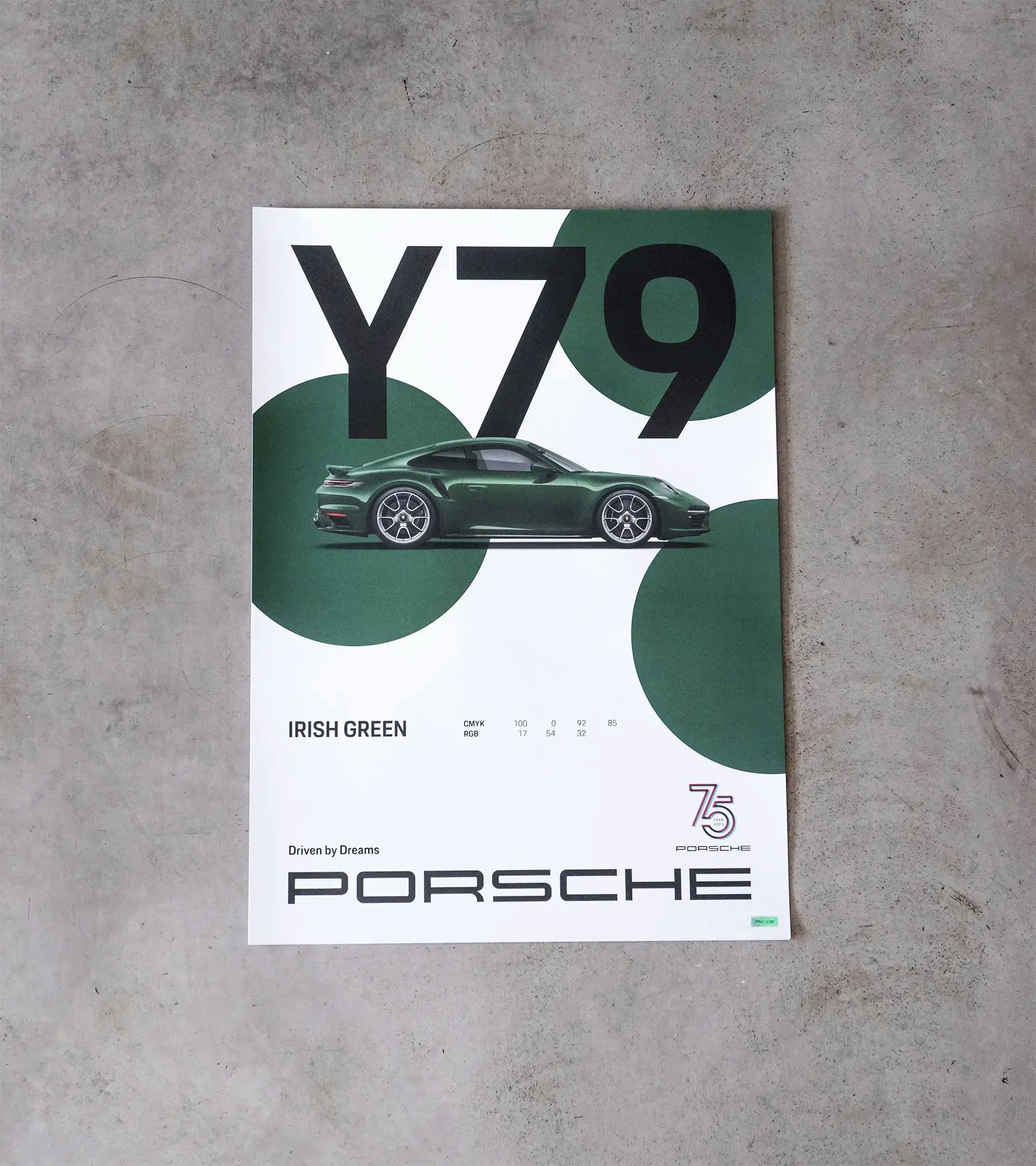 Porsche Poster Set – 75Y – Driven by Dreams thumbnail 1