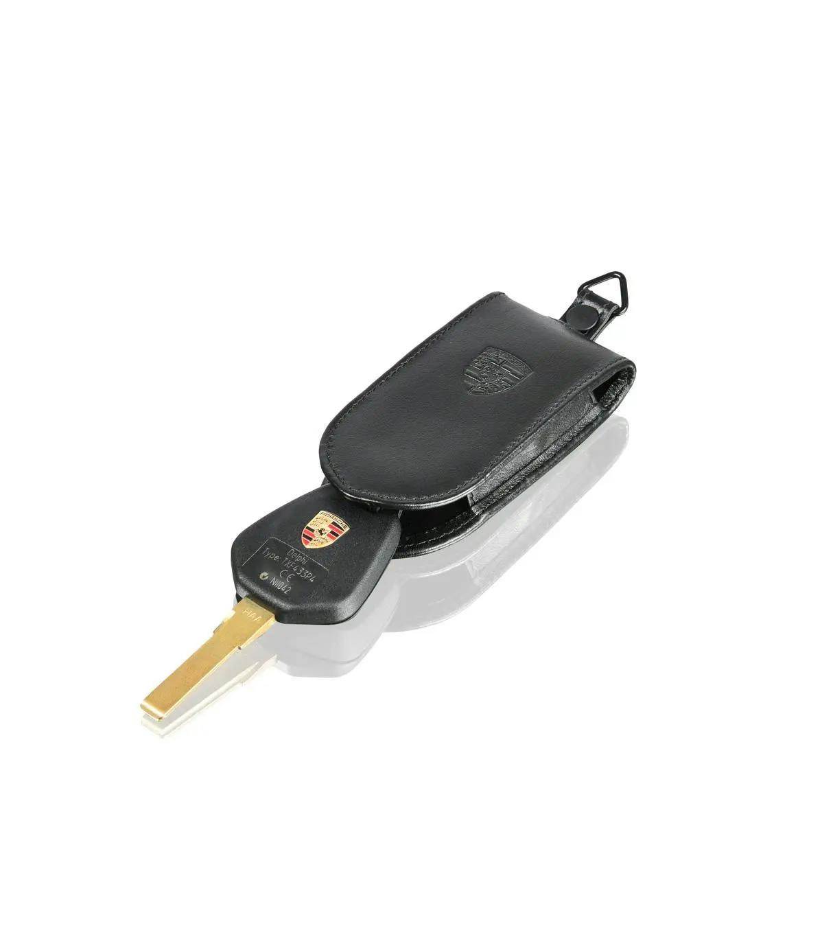 Leather case for vehicle key for Porsche 986 and 996 thumbnail 1