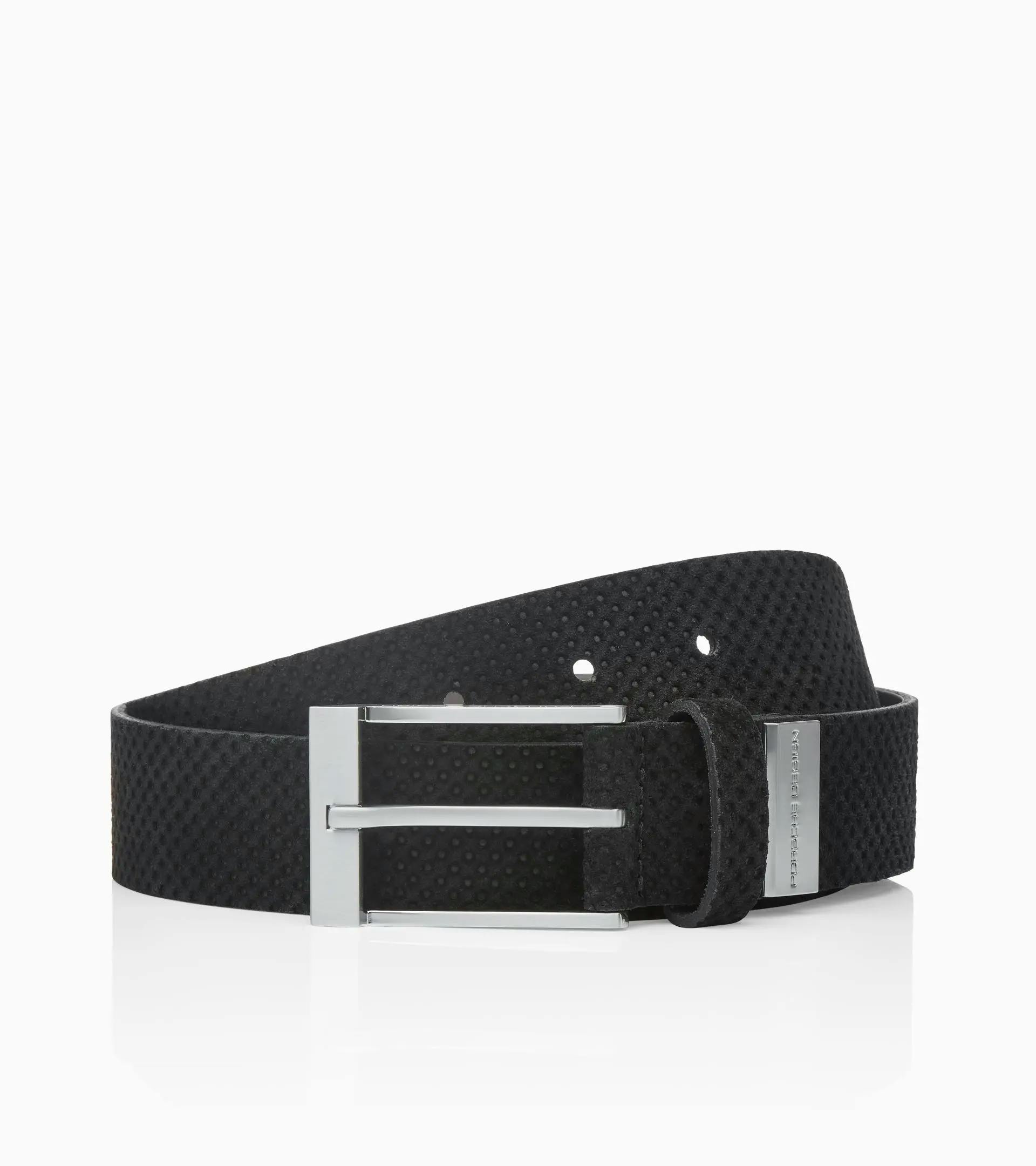 Pin Buckle 35 Perforated Business Belt thumbnail 0