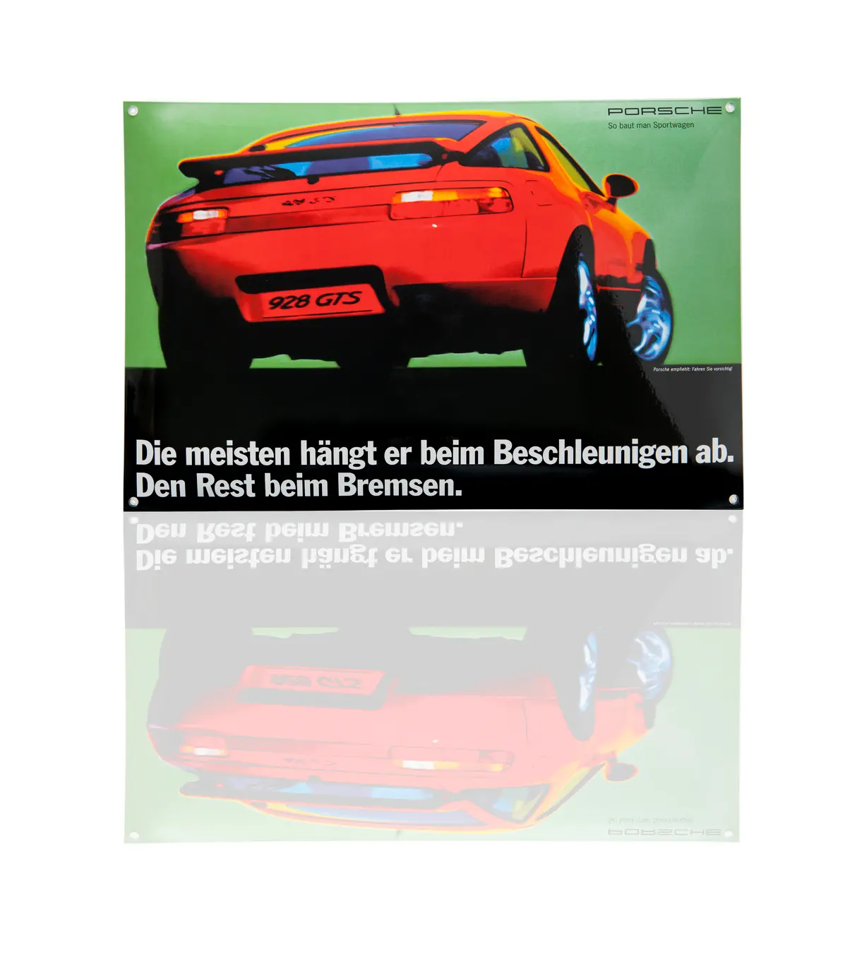 Klassisk emaljeskilt –  928 GTS
