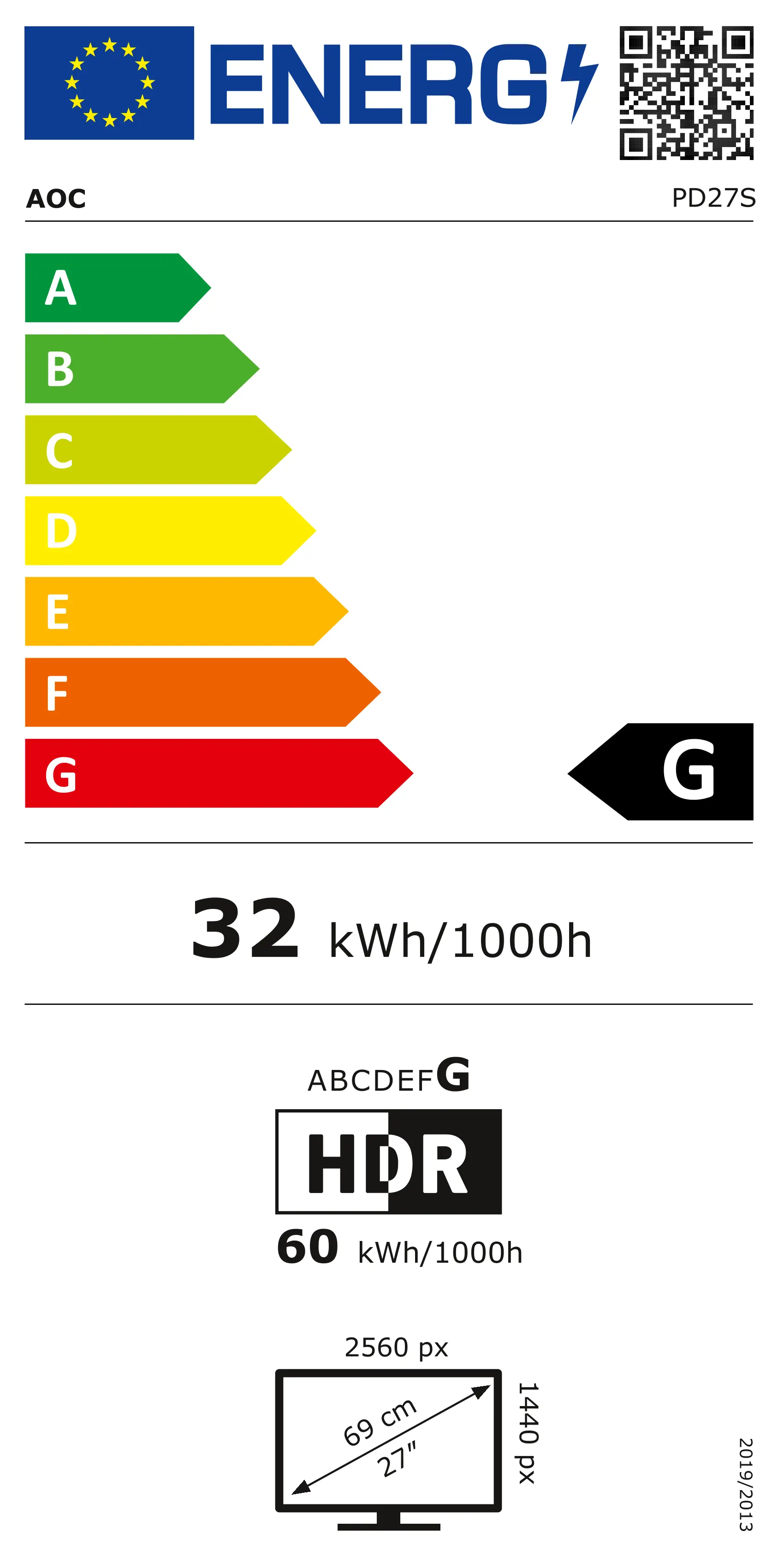 Energieeffizienzklasse G