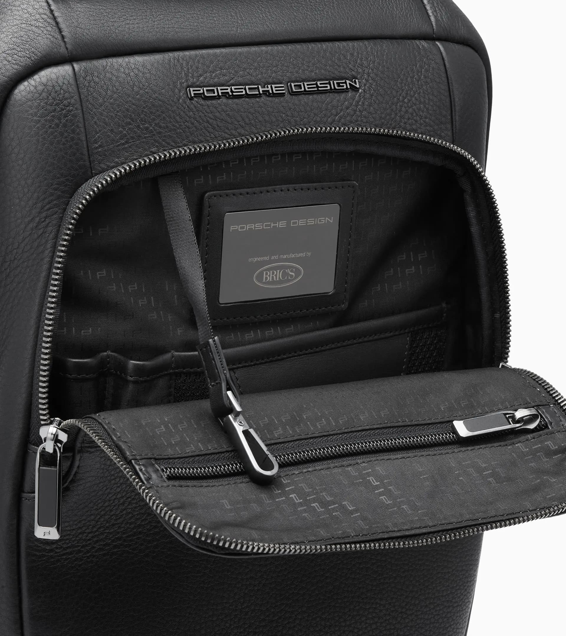 designer black leather backpack silver zippers Saola Tech by Capra Designed to age beautifully over time Introducing The Rye Backpack -