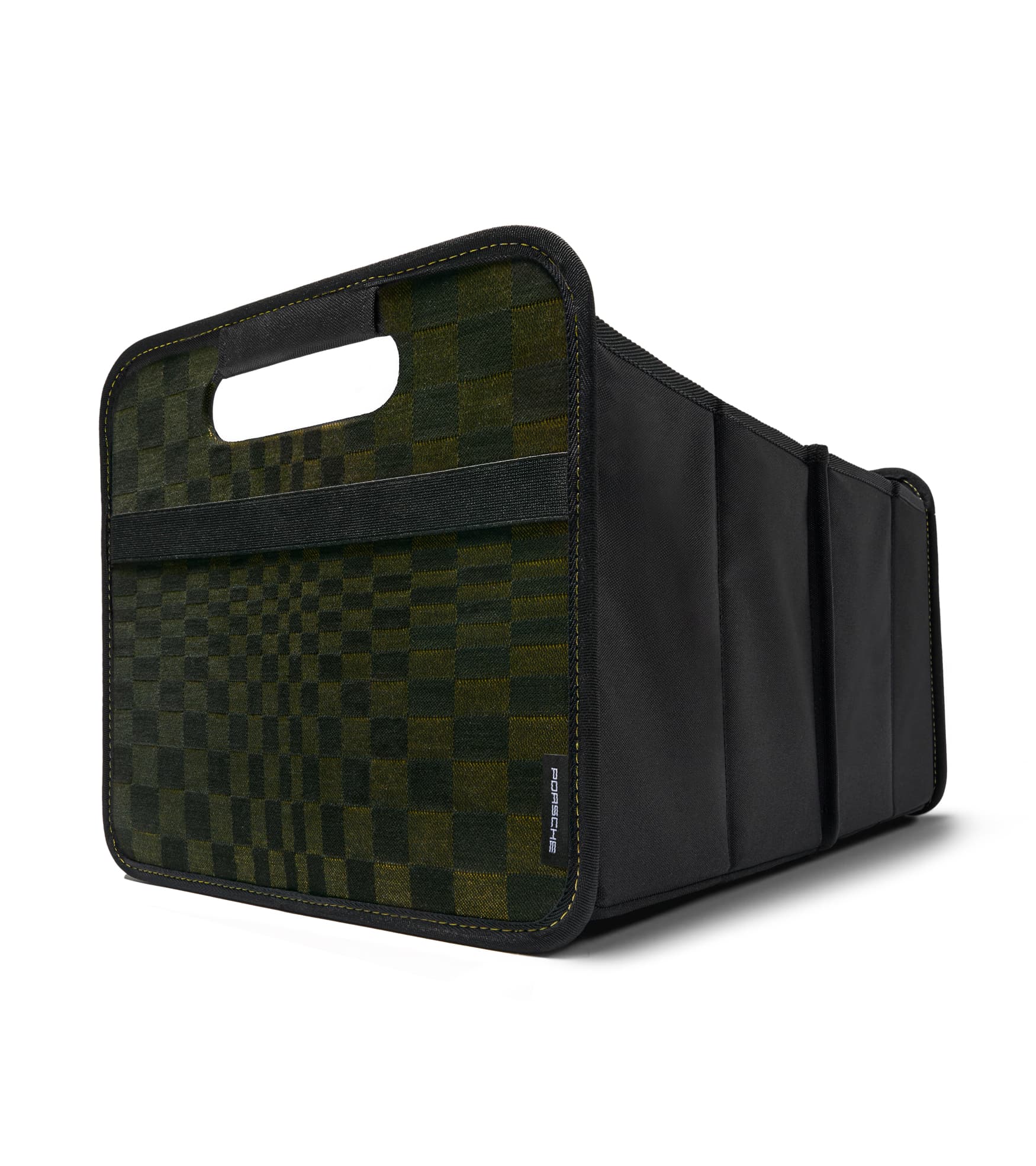 Foldable luggage compartment box - Pasha Black/Olive Neo