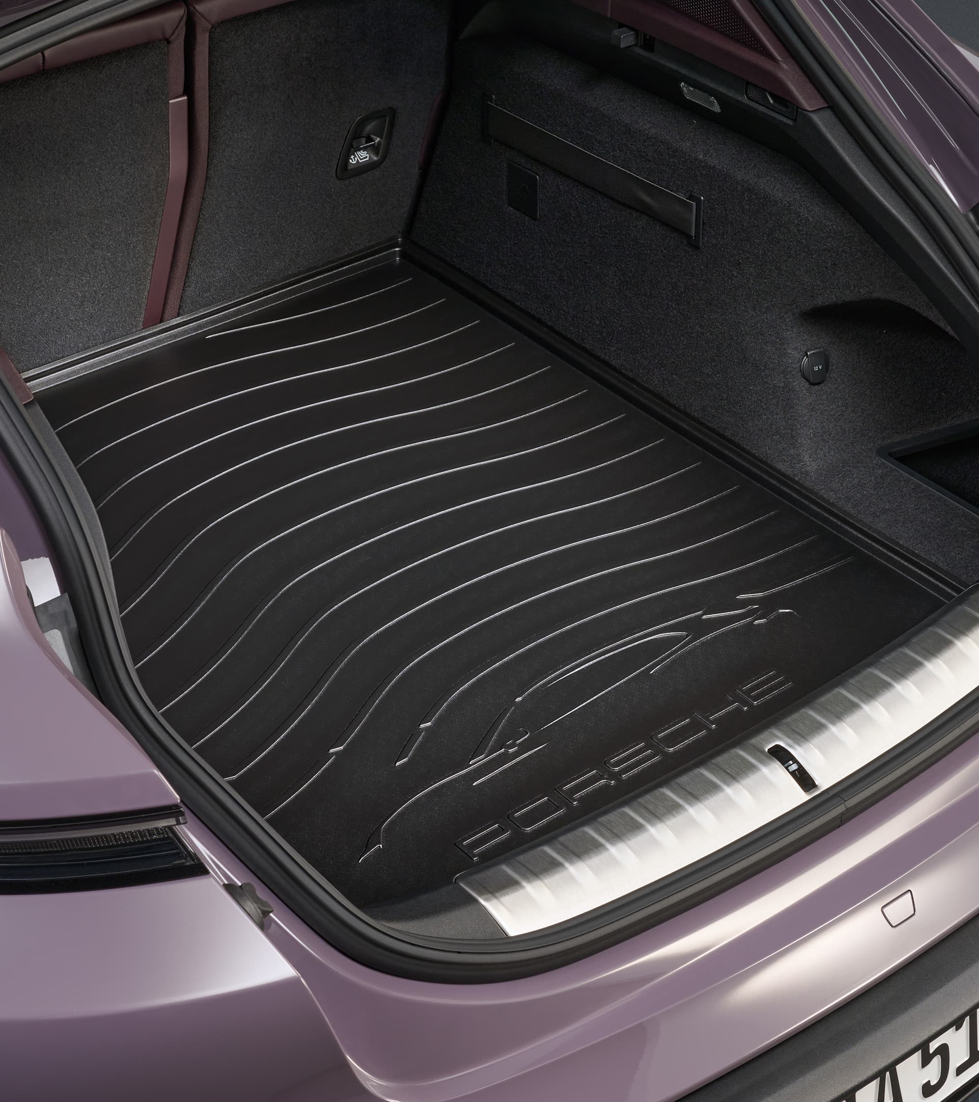 Auto Lederen Kofferbak Mat Kofferbak Liner voor Porsche Taycan Cross Auto Lederen Kofferbak Mat Kofferbak Liner voor Porsche Taycan Cross