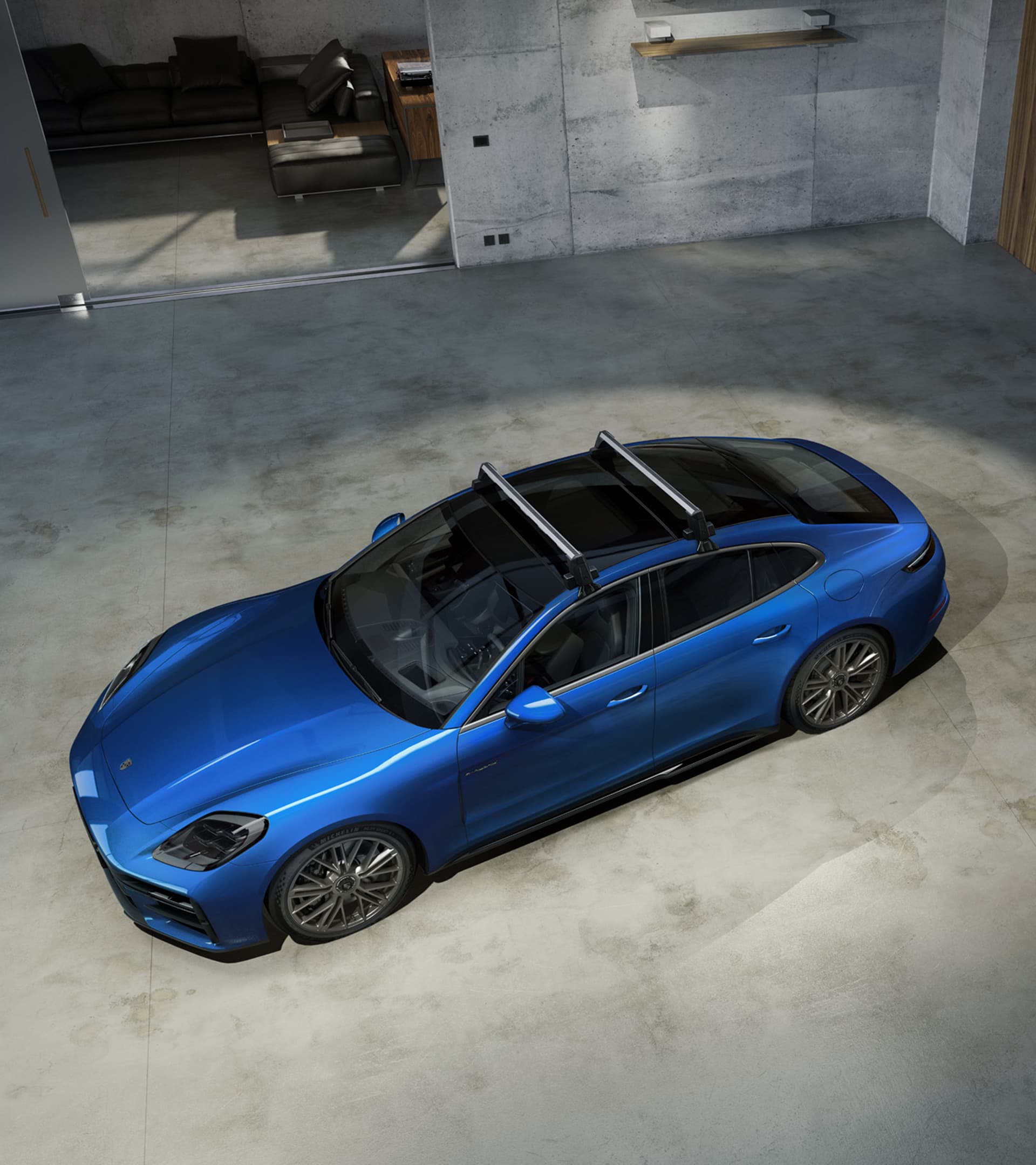 Wsporniki systemu bagażników dachowych - Panamera