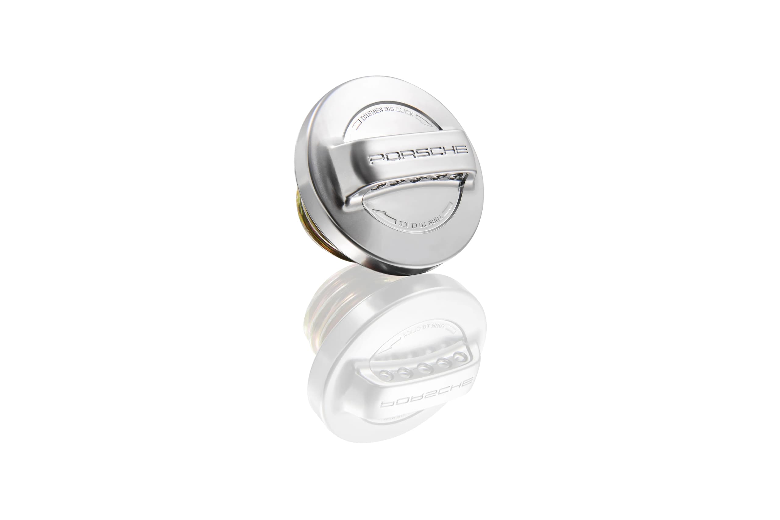 Fuel filler cap in aluminium look | PORSCHE SHOP Fuel filler cap in aluminium look | PORSCHE SHOP